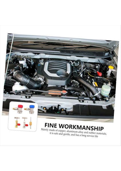 Otomotiv R134A Tank Musluk Valfi Hızlı Kuplör ve Valf Çekirdek Çıkarma Aracı ile Soğutucu Şarj Kiti (Yurt Dışından) fırsatları