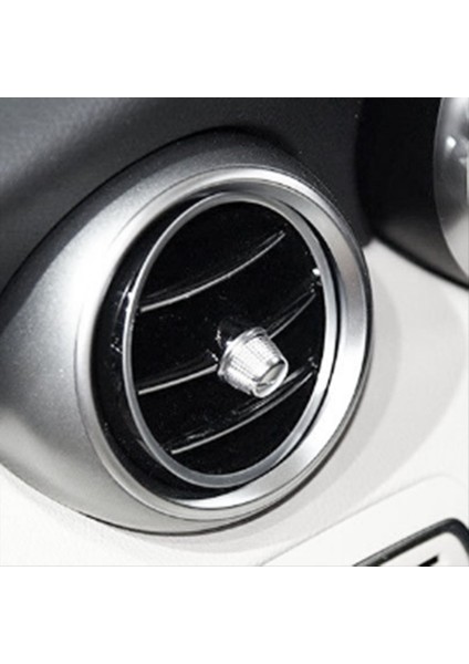 Araba Gösterge Tablosu Sol Sağ Klima Outlet Grille Kapak A/c Panel Izgara Mercedes-Benz W205 W253 Parlak Siyah (Yurt Dışından) modelleri