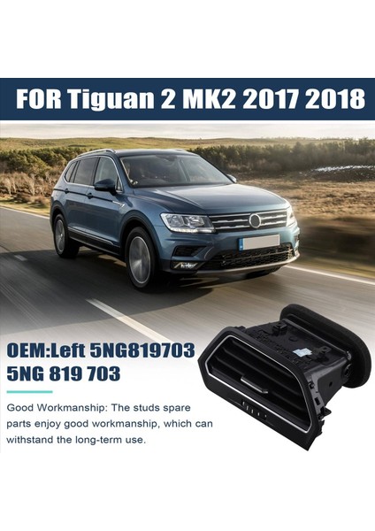 Klima Outlet Izgara Gösterge Tablosu Klima Vw Tiguan 2 Mk2 2017 2018 Sağ 5NG819704 (Yurt Dışından) indirimleri