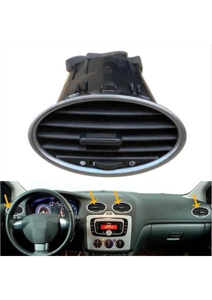 Otomatik Ön Gösterge Tablosu Merkezi Ac Klima Çıkış Havalandırma Ford Focus Mk2 2005-2013 (Yurt Dışından) modelleri