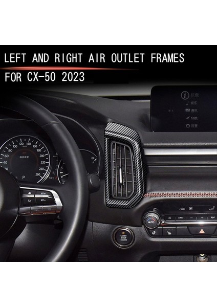 Araba Gösterge Tablosu Hava Çıkış Çerçevesi Kapak Klima Mazda CX50 Cx-50 2023 2024 Lhd A Için (Yurt Dışından) modelleri