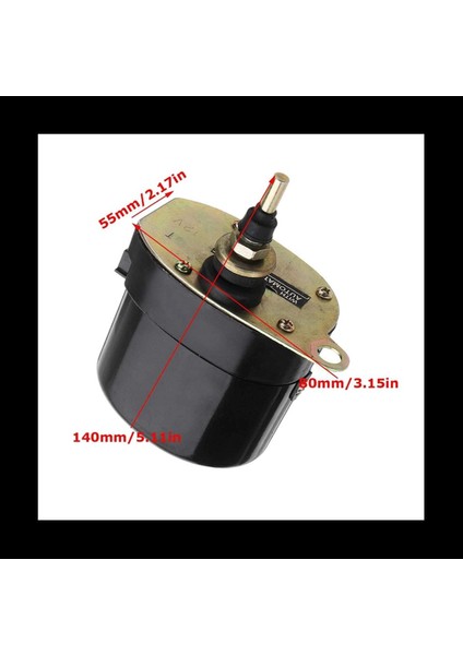 2x Ön Cam Silecek Motoru 12V Otomobil Otomatik Ön Cam Ön Cam Silecek Motoru Jeep Traktor 01287358 7731000001 (Yurt Dışından) fırsatları