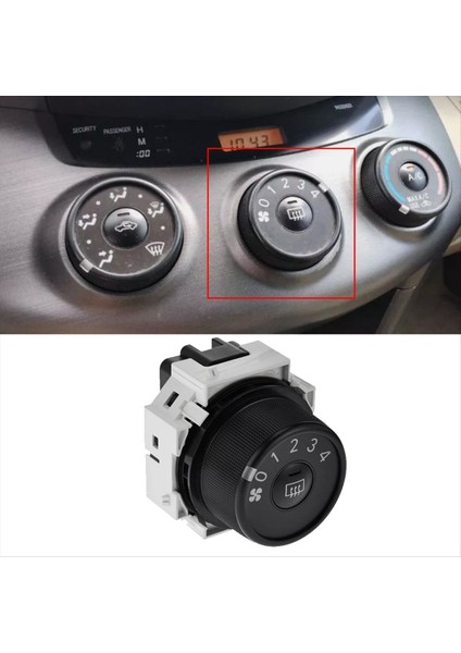 Toyota Rav4 2006-2012 Için Araba Klima Kontrol Paneli Anahtarı A/c Isıtıcı Fan Üfleyici Kontrol Anahtarı 559020R010 (Yurt Dışından) modelleri