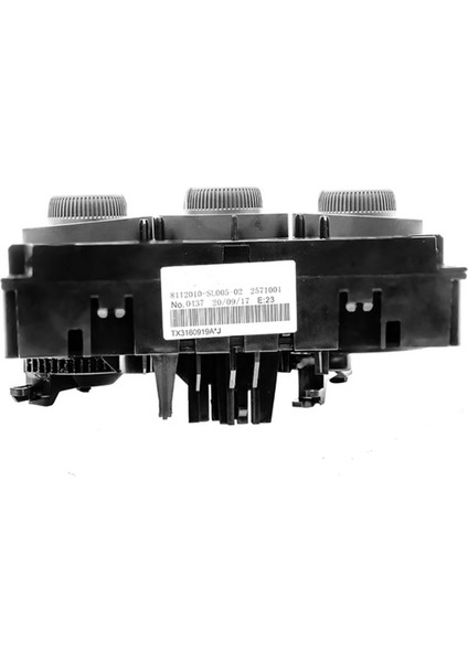 Peugeot Için 1607567780 308 Klima Kontrolör Paneli A/c Iklim Sıcaklığı Ayar Kontrol Anahtarı Düğmesi Assy (Yurt Dışından)