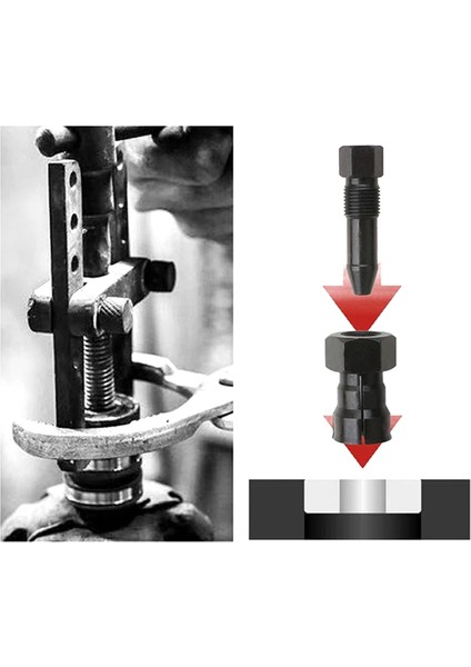 Araba Yatak Ayırıcı Çekme Seti Taşınabilir Yatak Çıkarma Aracı Kiti Taşıyıcı Ayrıştırıcı Dişli Çekme Aletleri (Yurt Dışından)