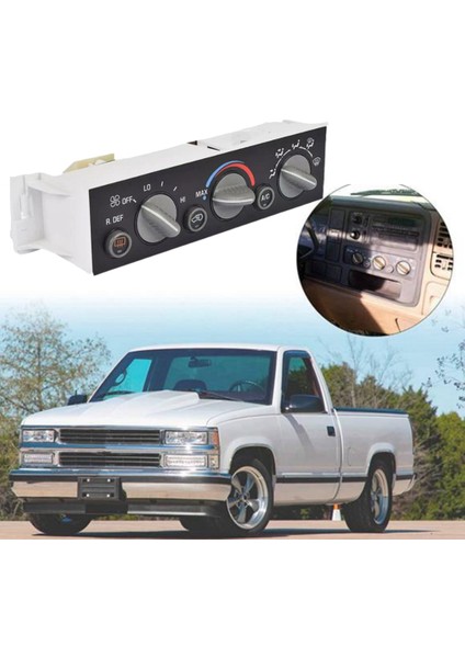 Car Klima Isıtıcı Iklim Kontrol Paneli 9378805 16231165 Chevy Gmc Yukon 1996-2000 Arka Cam Penceresi ile (Yurt Dışından) fiyatları