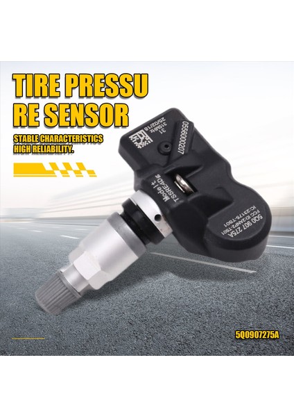 4pcs 5Q0907275A Tpms Audi A3-A8 Tt Bentley Porsche Skoda Vw Golf Jetta Beetle Touran Passat Yeni (Yurt Dışından) fırsatları