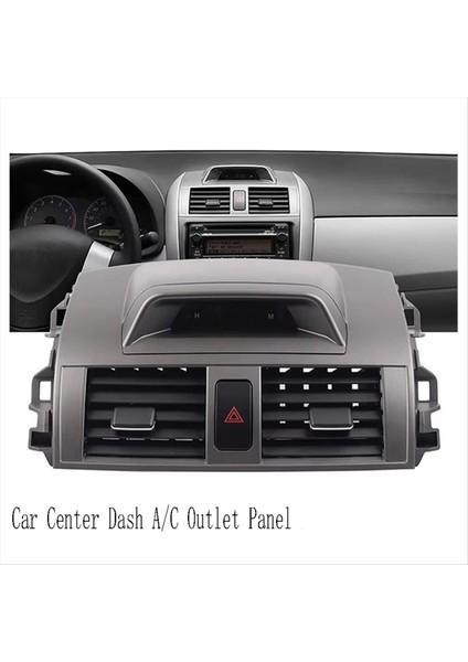 Araba Merkezi Dash A/c Çıkış Hava Havalandırma Paneli Koşullandırma Çıkış Paneli Toyota Corolla Için Izgara 5567002340 (Yurt Dışından) fırsatları