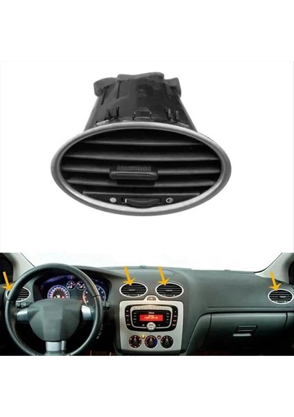 Ford Focus Için Mk2 2005-2013 4M51-A014L21-AD Ön Dash Center Klima Outlet Havalandırma Grille Assy 4M51A014L21AD (Yurt Dışından) fırsatları