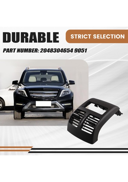Arka Merkez Konsol A/c Hava Havalandırması Arka Arka Dönem Klima Izgarası Mercedes Benz X204 Glk Sınıfı 2008-2015 Kahverengi (Yurt Dışından) fırsatları
