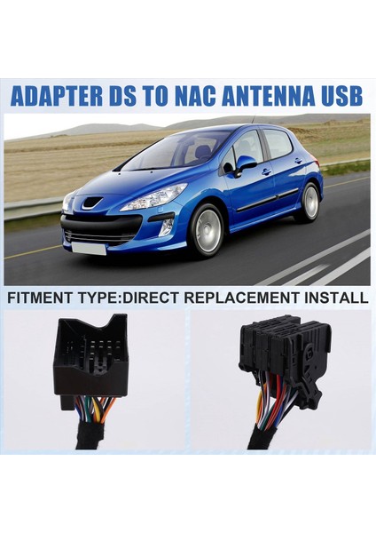 Peugeot 308 308S Için 408 Citroen Car Rcc Rocı Radyo Nac Kablosuz Kablo Adaptörü Mrn Adaptör Kablosu Ds - Nac Anten (Yurt Dışından) fırsatları