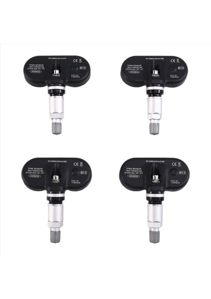 4pcs Araba Tpms Sensör Lastik Basınç Sensörü Izleme Sistemi 3641100XKZ16A Büyük Duvar Için C50 Haval H6 M6 2012-2018 (Yurt Dışından) modelleri