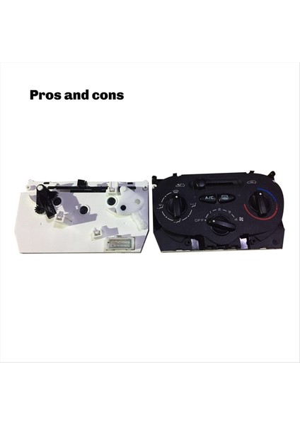 Koşul Kontrol Paneli Plaka Sıcaklık Isıtıcı Anahtarı Peugeot Için Knob 206 207 307 C2 Citroen Picasso 9624675377 (Yurt Dışından) fiyatları