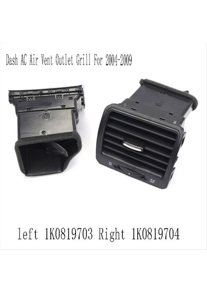 Vw Golf Için Dash Ac Hava Havalandırma Outlet Izgarası 5 Gtı R32 Tavşan 2004-2009 Sağ 1K0819704 (Yurt Dışından) fiyatları