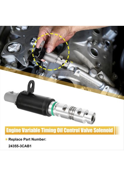 Petrol Kontrol Valfı Vvt 24355-3CAB1 243553CAB1 Hyundai Kia Sedona Azun Genesis Santa Fe Sorento (Yurt Dışından) modelleri