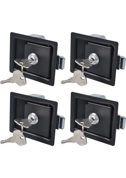 4pcs Römork Alet Kutusu Kilitler Kapı Kürek Kolu Mandal Rv Kamyon Kamyon Römorku Için Hırsızlık Önleyici Kürek Kilitleri (Yurt Dışından)