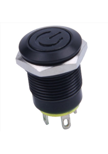 5x 12V 2A 9 5mm LED Metal Kapak Güç Anlık Push Düğme Anahtarı Arabası Dıy Modifiye Sarı (Yurt Dışından) fiyatları