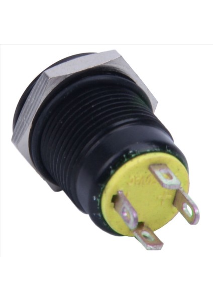 5x 12V 2A 9 5mm LED Metal Kapak Güç Anlık Push Düğme Anahtarı Arabası Dıy Modifiye Sarı (Yurt Dışından) fırsatları