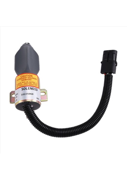 332/J5060 716/30091 24V Yakıt Jcb JS130 JS160 JS180 JS240 JS260 JS330 Flameout Solenoid Valf (Yurt Dışından)