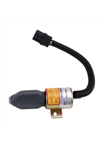 332/J5060 716/30091 24V Yakıt Jcb JS130 JS160 JS180 JS240 JS260 JS330 Flameout Solenoid Valf (Yurt Dışından) modelleri
