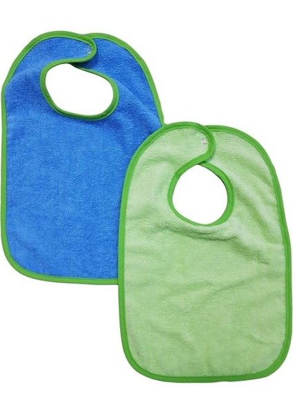 4 lü erkek bebek-cocuk Havlu Kolsuz Mama Önlüğü 27x37 Cm/renkler Karışık Gönderilir
