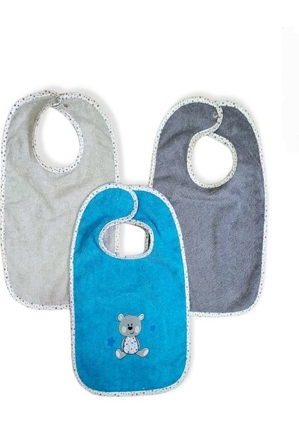 4 lü erkek bebek-cocuk Havlu Kolsuz Mama Önlüğü 27x37 Cm/renkler Karışık Gönderilir fiyatları