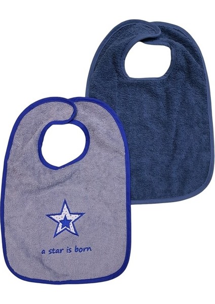 4 lü erkek bebek-cocuk Havlu Kolsuz Mama Önlüğü 27x37 Cm/renkler Karışık Gönderilir modelleri