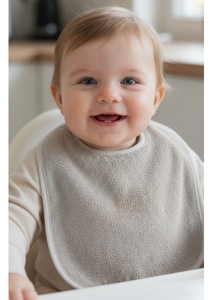 4 lü erkek bebek-cocuk Havlu Kolsuz Mama Önlüğü 27x37 Cm/renkler Karışık Gönderilir indirimleri