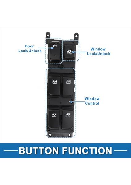 93570-1D2003W Güç Penceresi Kontrol Anahtarı Kia Rondo Carens Için Kaldırıcı Düğmesi 2006-2012 Aksesuarlar 935701D3013W (Yurt Dışından) indirimleri
