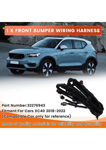 32276943 Volvo XC40 2018-2022 Için Yeni Araba Ön Tampon Kablo Demeti (Yurt Dışından) fırsatları