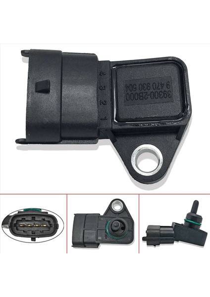 3x 39300-2B000 Harita Sensörü Hyundai Accent Sonata Için Hava Basınç Sensörü Tucson Kia Forte Optima Rio 1 6l 2 0l (Yurt Dışından) modelleri