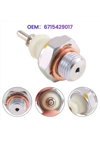 6715429017 Ssangyong Korando Için Araç Yağı Basınç Göstergesi Anahtarı C / Yeni Actyon 2 0 Dizel 2014-2018 67154-29017 (Yurt Dışından)