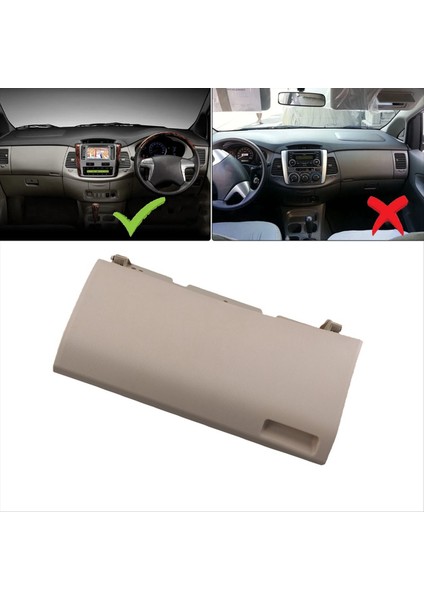 Rhd Yolcu Saklama Kutusu Paneli Kapak 55440-0K040 Toyota Innova Için 06-15 Dash Torulum Kutusu Üst Panel 554400K040 Bej (Yurt Dışından) modelleri