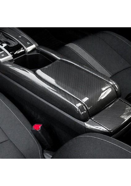 Merkezi Koltuk Kutusu Kapağı Iç Panel Kapak Kolçak Koruyucu Kapak Honda Civic 10 Gen Için Dekorasyon Modifikasyonu (Yurt Dışından) fiyatları