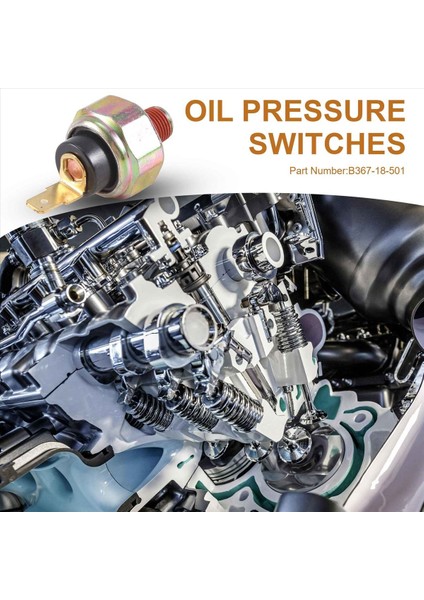2x Otomobil Yağ Basınç Anahtarı Chevrolet Dodge Hyundai Mazda Için Uygundur Subaru Mitsubishi Chrysler B367-18-501 (Yurt Dışından) indirimleri
