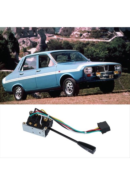 Araç Direksiyon Sütun Anahtarı 7701348654 510031612501 Renault R4 R6 R12 Far Dönüş Sinyal Anahtarı Aksesuarları (Yurt Dışından) fırsatları