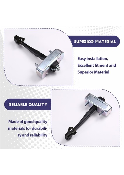 Toyota Camry 2018 2019 2020 2021 2022 Için Yeni Ön Arka Kapı Kontrol Kapısı Durdurucu 68610-06150 68630-06150 (Yurt Dışından) indirimleri