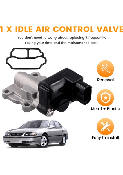 22270-0D010 Toyota Corolla Için Araç Biçiye Hava Kontrol Vanası 1 8l 2000-2001 Chevrolet Prizm 1998-2002 222700D010 (Yurt Dışından) fırsatları