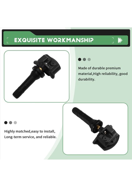 4pcs Yeni Lastik Basınç Izleme Sistemi Nissan X-Trail Için Tpms Sensörü 315MHZ 40700-6RA0A 407006RA0A (Yurt Dışından) modelleri