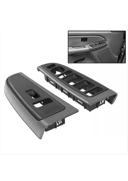 1paır Ön Pencere Anahtarı Çerçeve 89045128 89045120 Chevy Silverado Gmc Sierra 03-07 Koltuk Emme Üst Panel Koyu Gri (Yurt Dışından) fiyatları