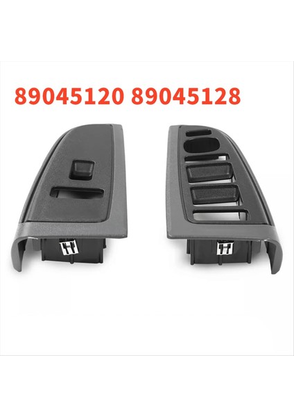 1paır Ön Pencere Anahtarı Çerçeve 89045128 89045120 Chevy Silverado Gmc Sierra 03-07 Koltuk Emme Üst Panel Koyu Gri (Yurt Dışından) modelleri