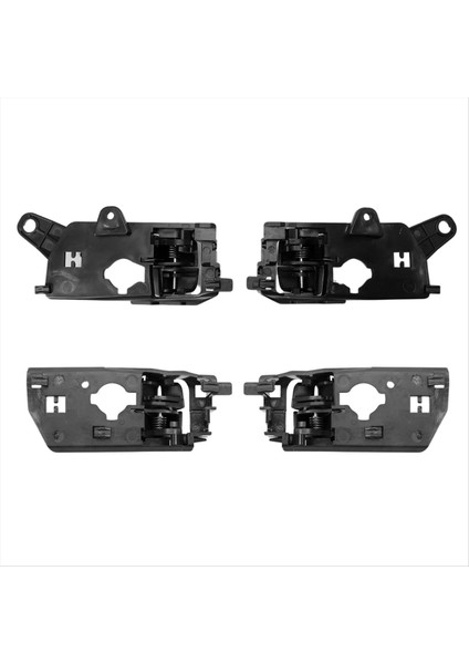 Hyundai Sonata Için Iç Kapı Kolu 2008-2010 826103k520hz 826203k520hz HY1352135 HY1353135 HY1552109 4pcs (Yurt Dışından)
