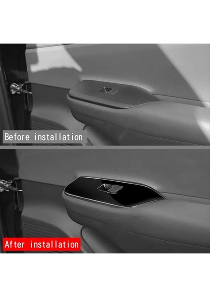 Toyota Prıus 60 Serisi Karbon Fiber Iç Kolçak Paneli Rhd Için Araba Iç Kapı Pencere Asansör Kontrol Paneli Kapağı (Yurt Dışından) modelleri