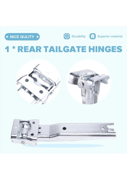 Yepyeni Arka Bagaj Kapağı Menteşeler Silver 55395401AC Jeep Wrangler 2007-2018 (Yurt Dışından) fırsatları