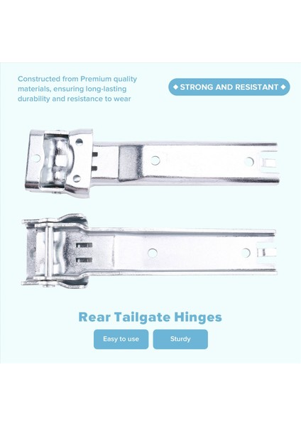 Yepyeni Arka Bagaj Kapağı Menteşeler Silver 55395401AC Jeep Wrangler 2007-2018 (Yurt Dışından) indirimleri