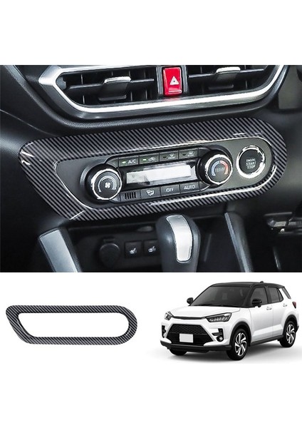 Toyota Remye 2020 Için Araba Klima Dekoratif Kapak Merkezi Kontrol Klima Anahtarı Panel Çerçevesi (Yurt Dışından) modelleri