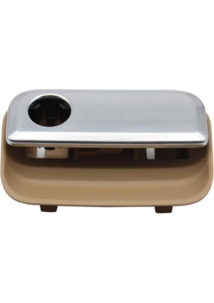 Porsche Cayenne Için 958552147 Bej Panosu Yolcu Eldiveni Kutusu Tutamağı 2010-2018 Lhd Krom Depolama Bölmesi Anahtarı (Yurt Dışından)