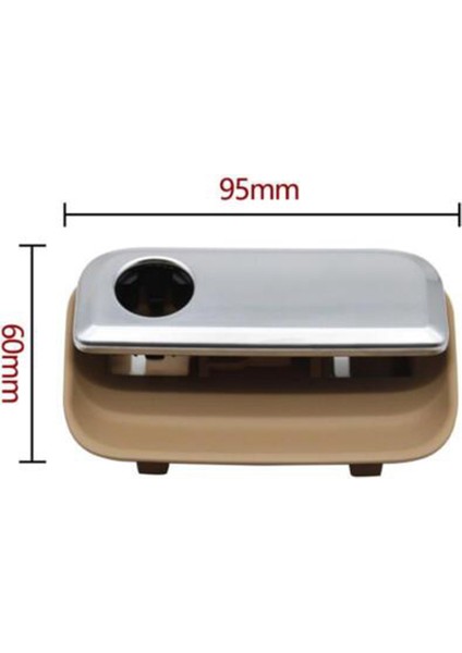 Porsche Cayenne Için 958552147 Bej Panosu Yolcu Eldiveni Kutusu Tutamağı 2010-2018 Lhd Krom Depolama Bölmesi Anahtarı (Yurt Dışından) fiyatları