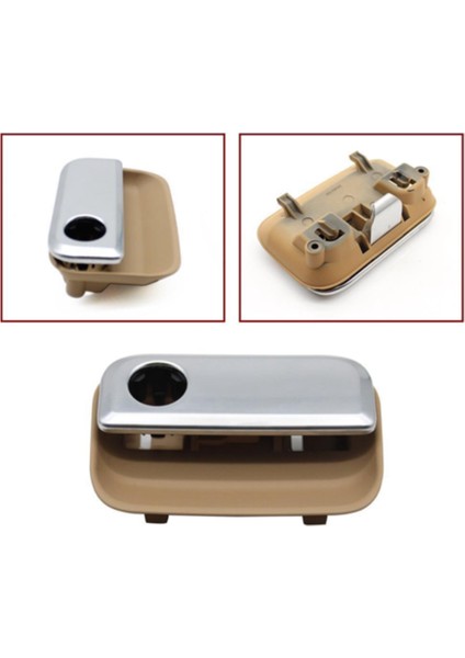 Porsche Cayenne Için 958552147 Bej Panosu Yolcu Eldiveni Kutusu Tutamağı 2010-2018 Lhd Krom Depolama Bölmesi Anahtarı (Yurt Dışından) modelleri