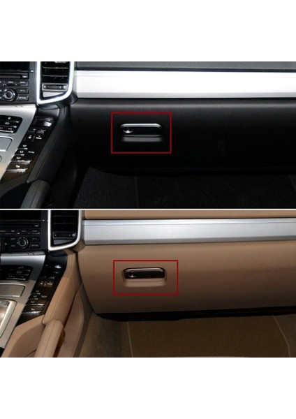 Porsche Cayenne Için 958552147 Bej Panosu Yolcu Eldiveni Kutusu Tutamağı 2010-2018 Lhd Krom Depolama Bölmesi Anahtarı (Yurt Dışından) indirimleri